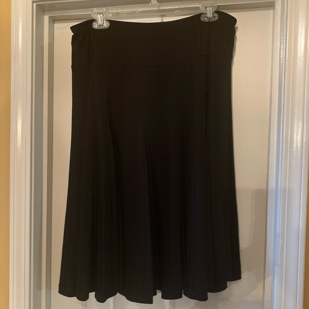 Knee Length Skirt with Belt Loops